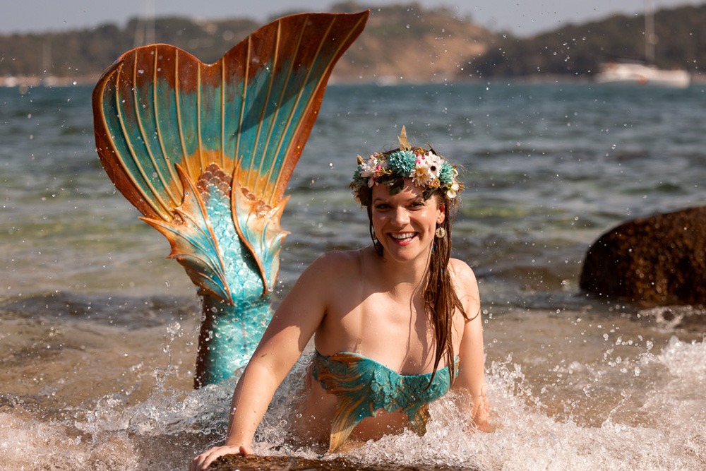 Meerjungfrauen-Reise mit Fotoshootings